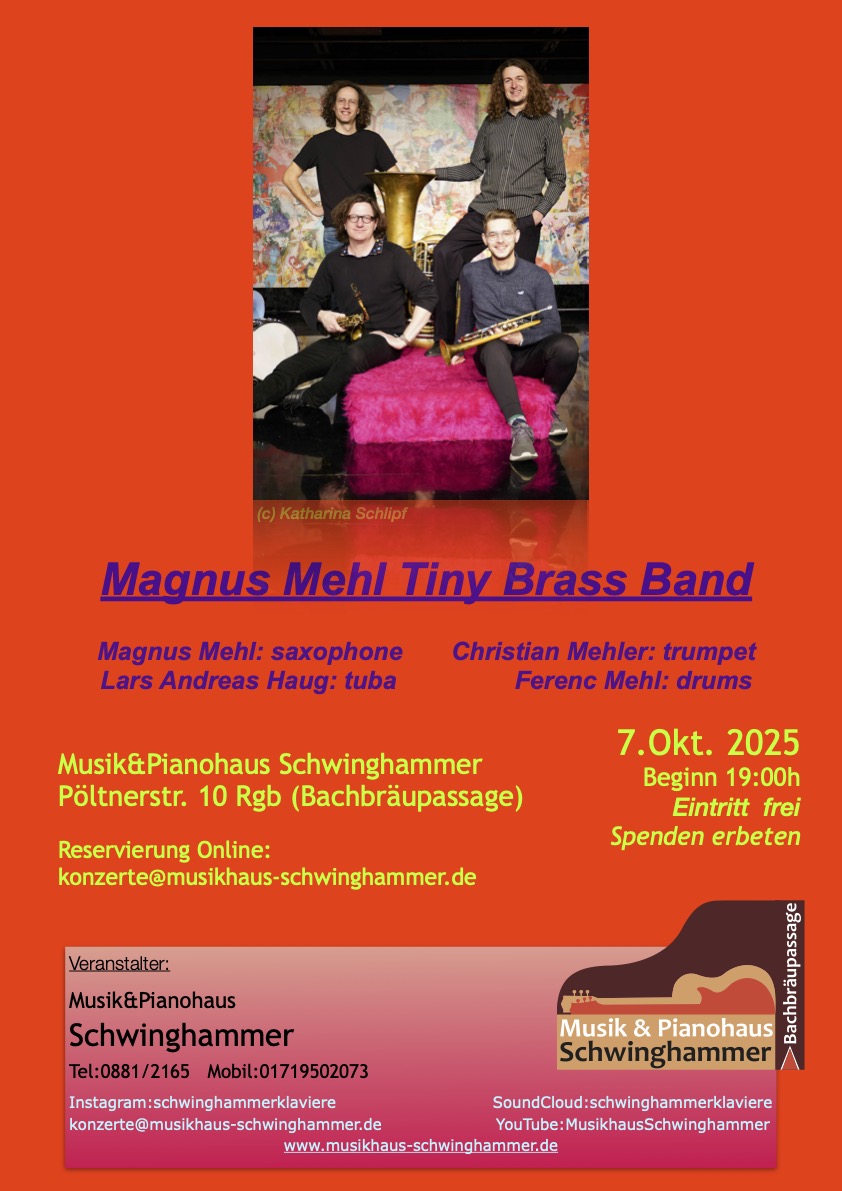 Magnus Mehl Tiny Brass Band_Plakat_jpg