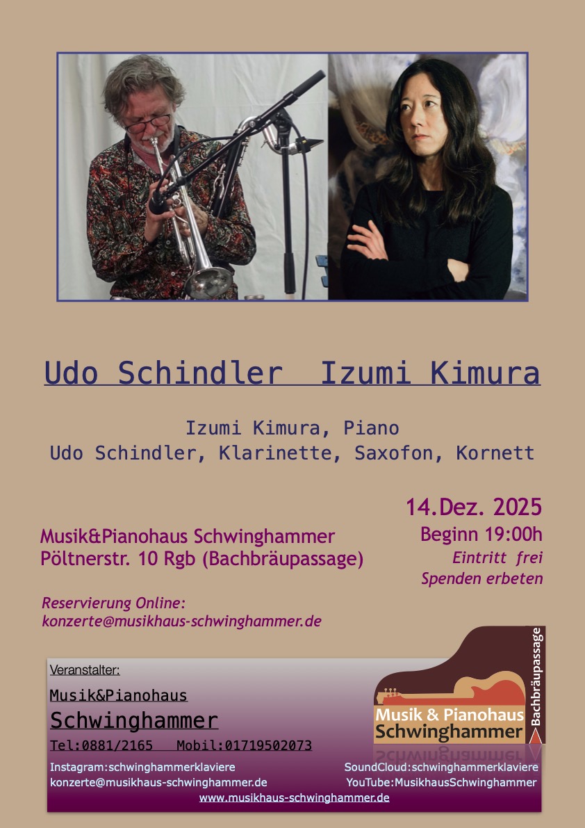 Udo Schindler:Izumi Kimura_Plakat
